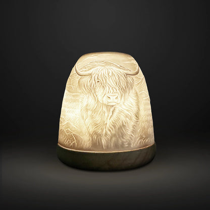 Tall Tealight Dome - Highland Cow
