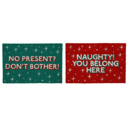 Festive Humorous Doormats