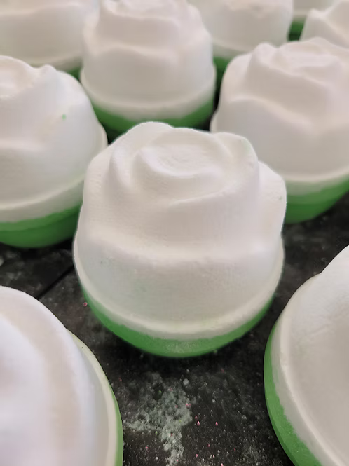 Peony, Passionfruit & Orchid JUMBO Flower Bath Bomb