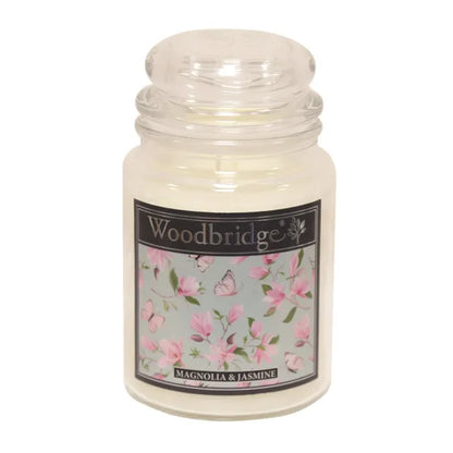 Magnolia & Jasmine  Large Scented Candle Jar