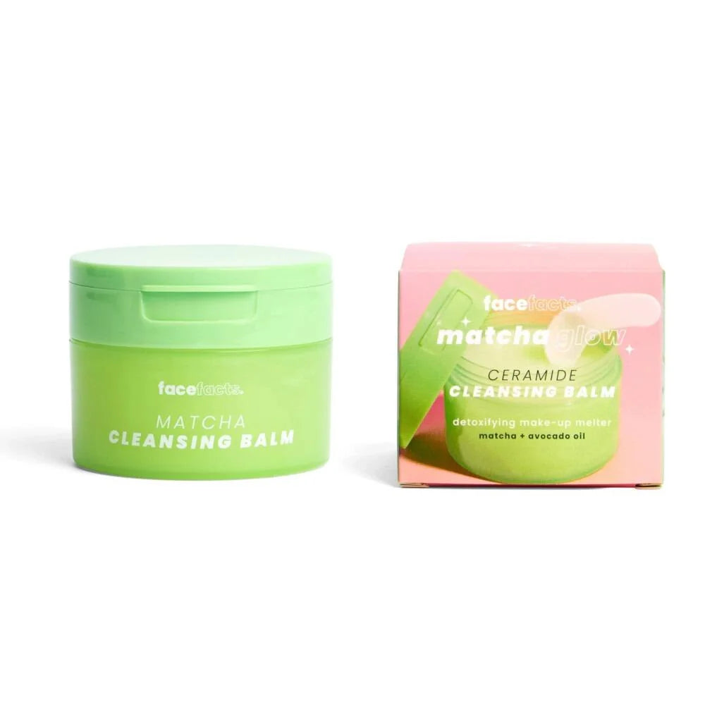 Face Facts Matcha Glow Ceramide Cleansing Balm - 80ml
