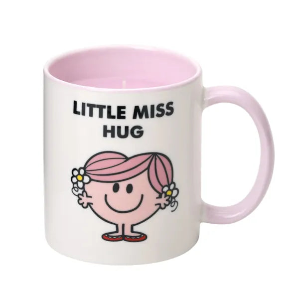Little Miss Hug White Chocolate & Rose Mug Candle