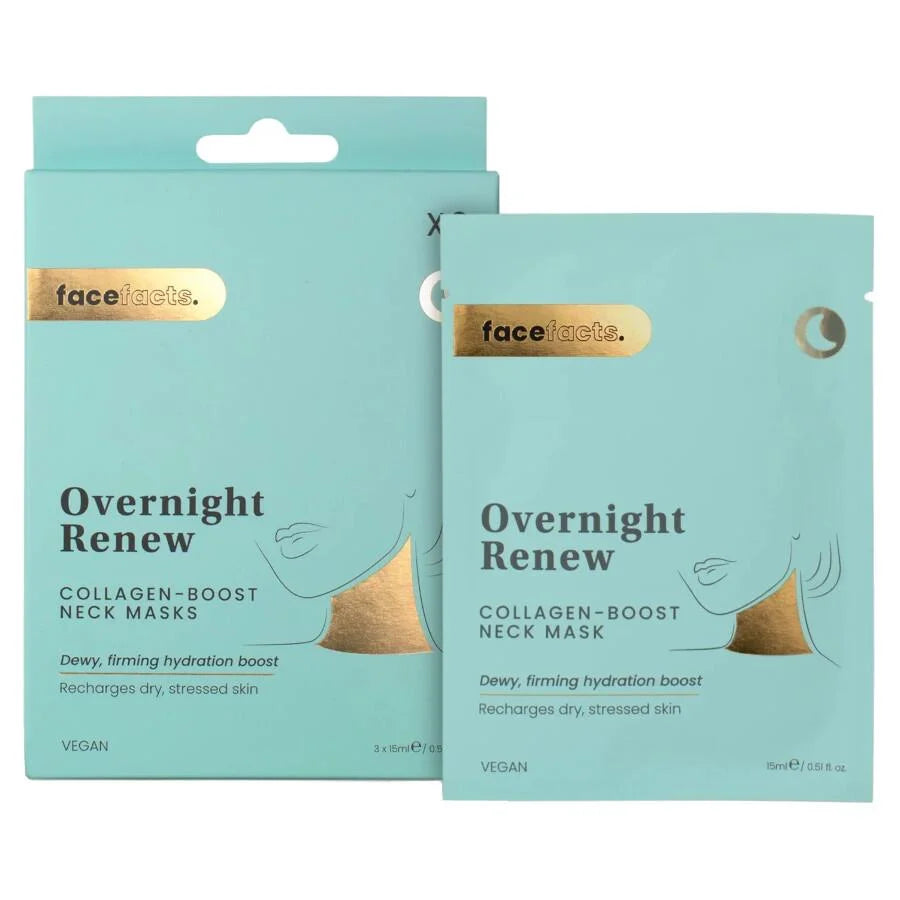 Face Facts Overnight Renew Collagen-Boost Neck Mask
