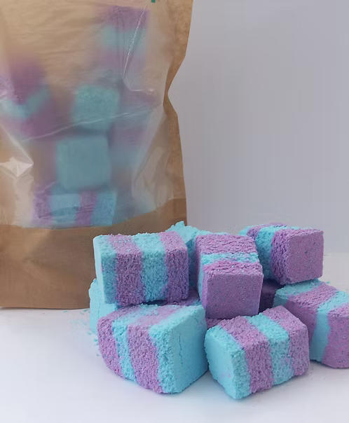 Purple Rain Fizzy Bath Rocks