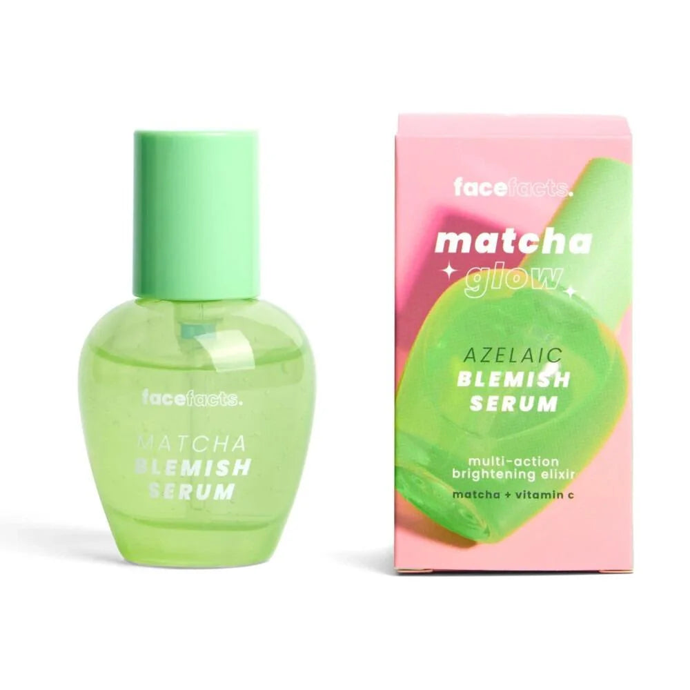 Face Facts Matcha Glow Azelaic Blemish Serum - 30ml
