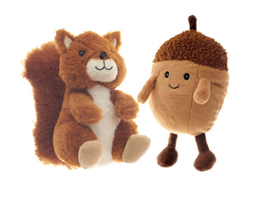 Friends Squirrel & Acorn Snuggable Hotties