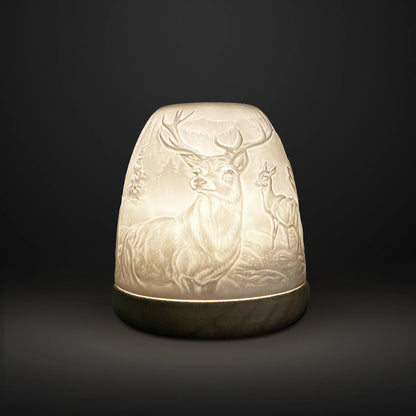 Tall Tealight Dome - Highland Stag