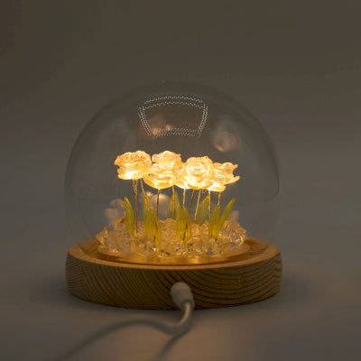 Floral Glow Garden Dome