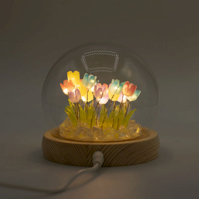Floral Glow Garden Dome