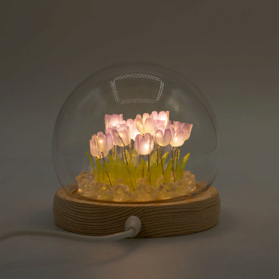 Floral Glow Garden Dome