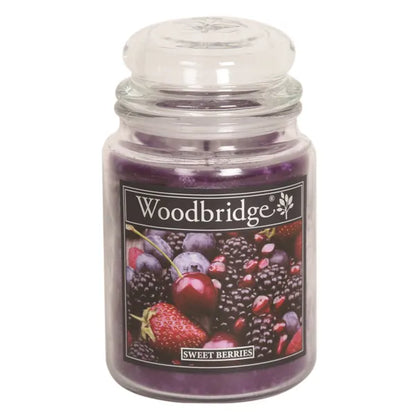 Sweet Berries  Large Scented Candle Jar